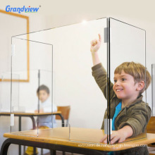 3 -seitige Niesen Guard Kid -Schüler Tischschild für Kassiererschalterschmelze